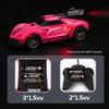 Remote Control Car, 1:24 Scale Kids Mini RC Car with LED Lights and Spray Effect,  RC Racing Electric Car Toys for Boys Girls Birthday, Party