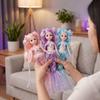 Sequined Mermaid Princess Toy Multi Joints Movable Mermaid Interactive Toys Mermaid Doll  Kids Toy