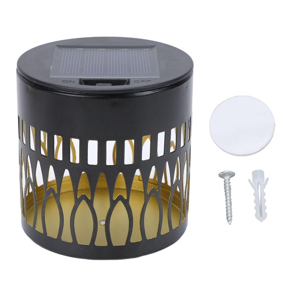 Solar Fence Light Solar Powered Outdoor Wall Deck Light IP65 Water Proof for Garden Patio Backyard Yard Decor
