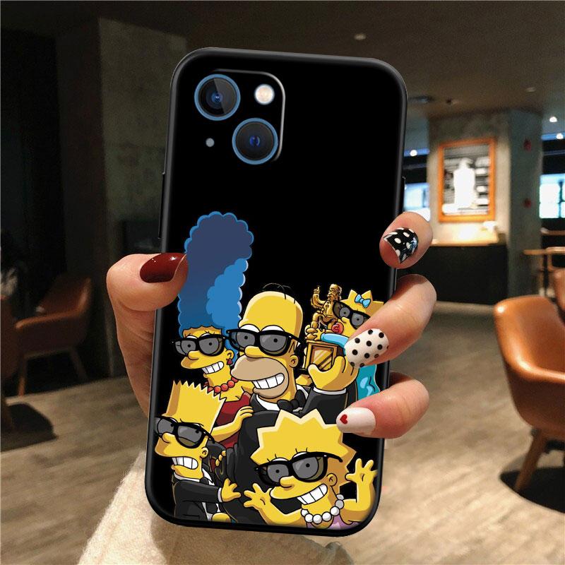 S-Simpsons Shell Phone Case for Samsung Galaxy Note 10 20 S23 S24 S25 Ultra FE Plus Edge Lite A02S A35 A07 A17