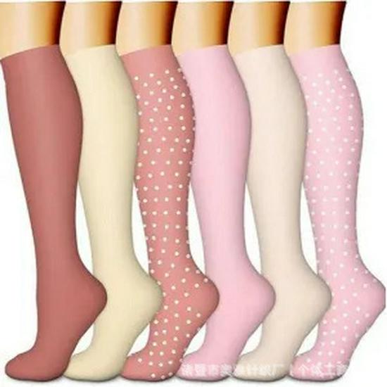 Cross-border Over-the-Knee Compression Yoga & Sport Socks Set