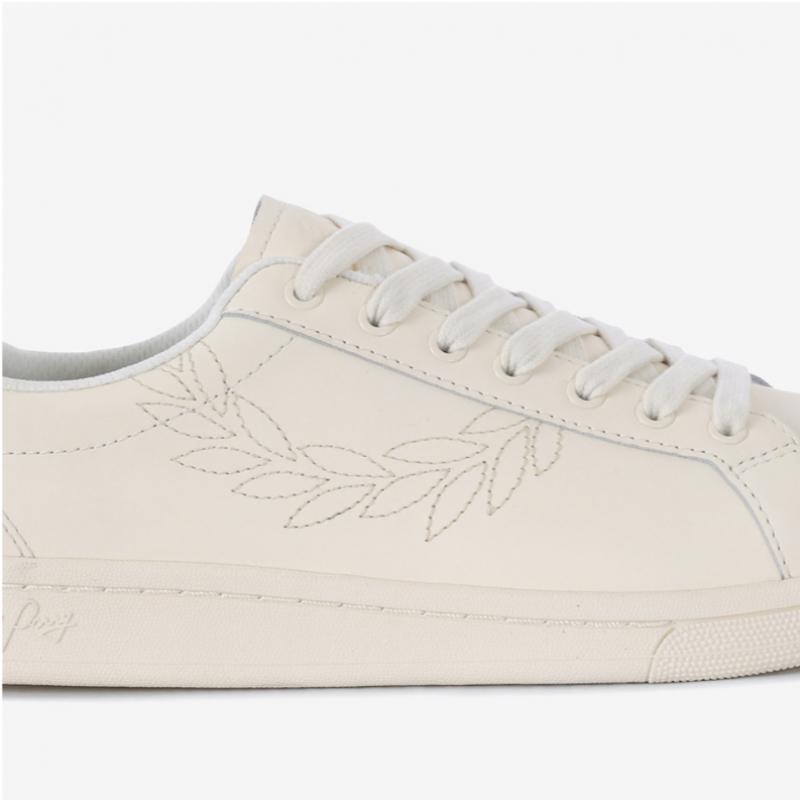 Fred Perry Tênis Masculino P Couro Bordado Oversized B721