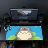 Totoro Mouse Pad, Large Gaming Desk Mat, Non-slip XXL Mousepad for Laptop & Tablet, Mini PC Playmat with Stitched Edges