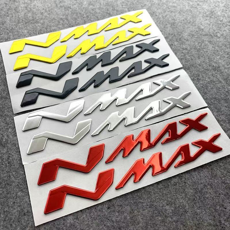3D univerzální nálepky na dekorace na motocykly Samolepky na emblémy Vodotěsná nášivka pro NMAX N MAX N-MAX 155 250 400 125
