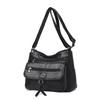 Large Capacity Retro Multi-layer Small Square Bag Women's Shoulder Crossbody Bag