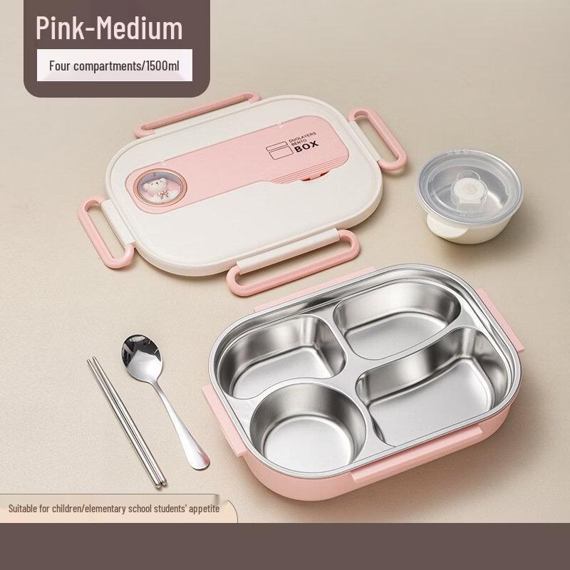 Space Bear Insulated Stainless Steel Lunch Box