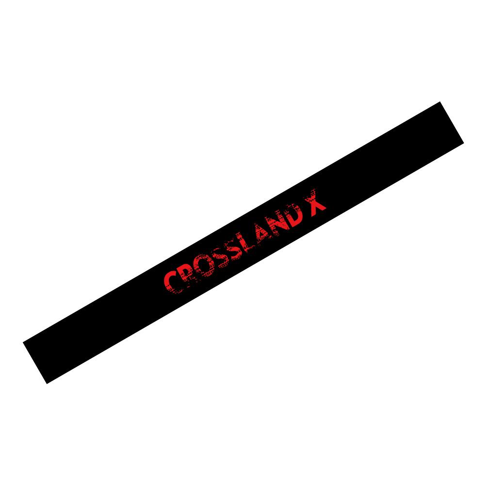 For Opel Adam Grandland Crossland X OPC Meriva Insignia Mokka Corsa Combo Astra Vectra Tigra Zafira Car Front Windshield Sticker