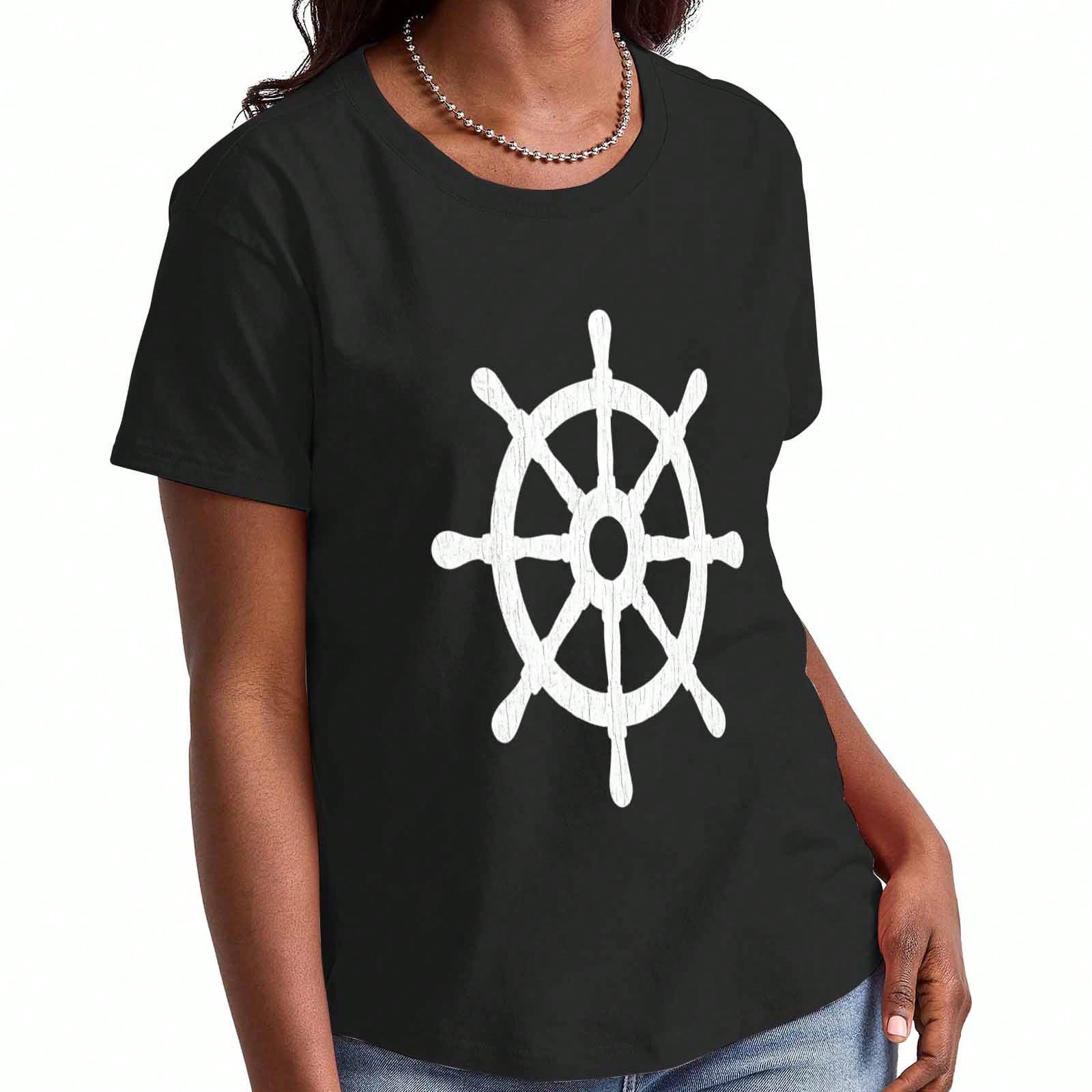Mystic Eye Ladies Cotton T Shirt, Premium Cotton Graphic, Durable, Casual And Fashionable.  Eye Design Tee, All Seeing Eye Symbol Print, Stylish Comfo S разноцветный