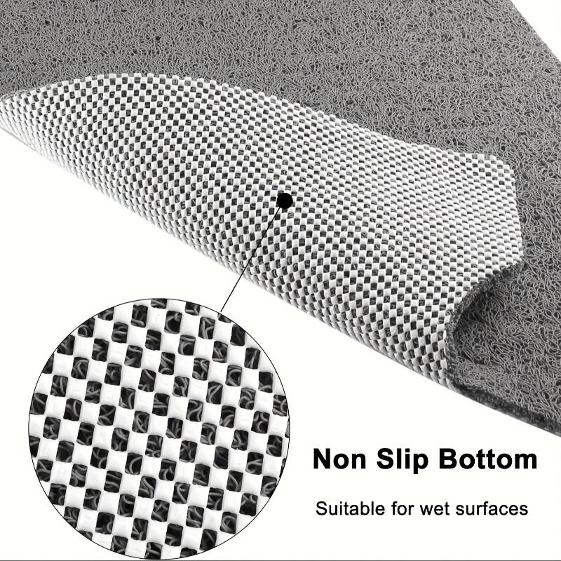 1pc Shower Room Bathroom Floor Mat Special for Bathing Toilet Kitchen Floor Mat Anti-slip Modern and Simple Polyester Fiber