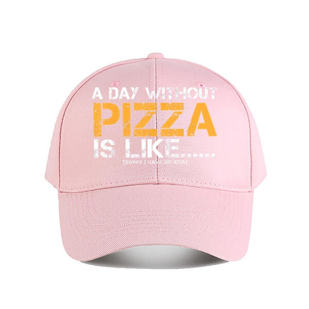 Pizza-Liebhaber Lustige Baseballkappe Mode Unisex Sonnenhut Damen Outdoor-Sport Snapback-Kappe