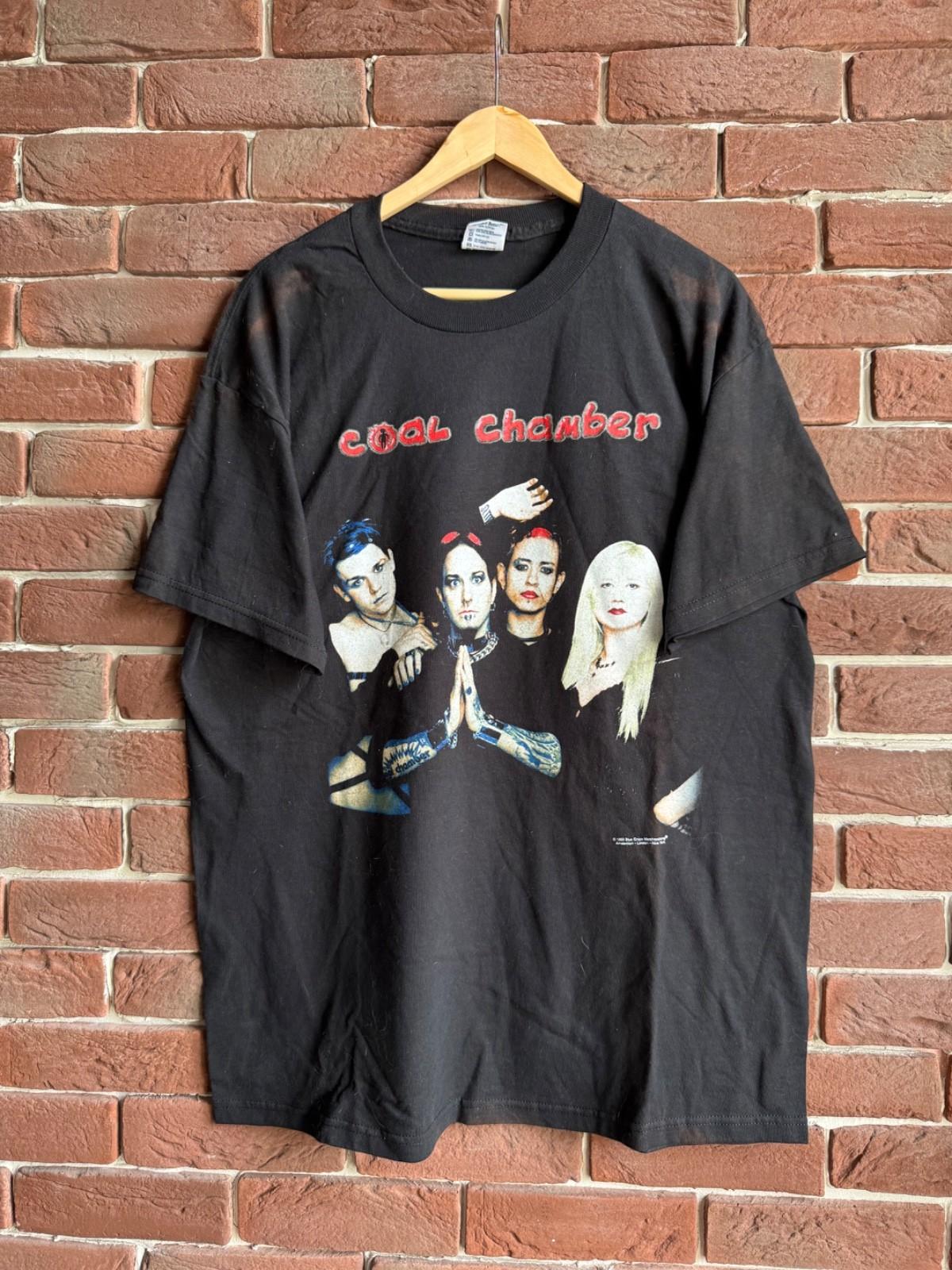 1999 Coal Chamber Blue Grape Shirt Vintage NuMetal Band Tees L Unisex T-Shirt XXL