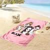 Blackpink Print Beach Towel, Large Soft Quick Dry Towel for Beach Camping Swimming