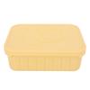 Cajas de Almuerzo de Silicona 3 Compartimentos Extraíbles Reutilizables a Prueba de Fugas Contenedores de Comida para Escuela Trabajo Viajes Aptos para Microondas 880ml