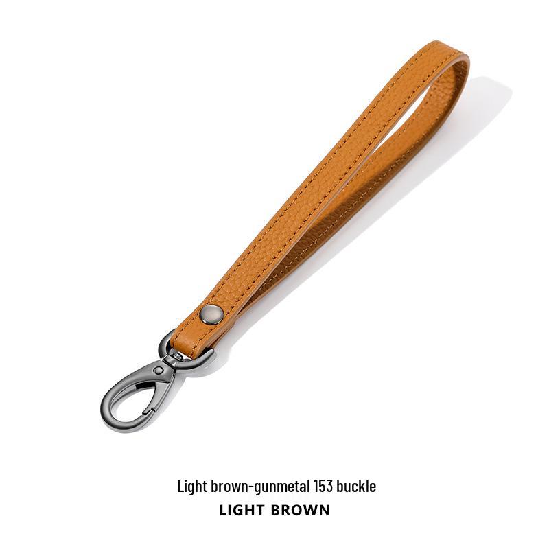 Curea de schimb pentru geantă, mâner din piele de vacă cu granulație încrucișată, 21 cm MHS-B-32