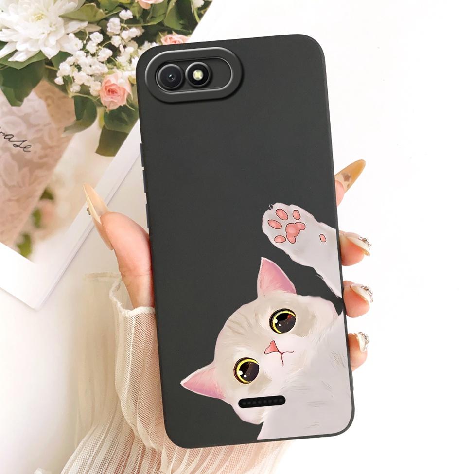 Casing For Redmi 6A Cover Fashion Cartoon Cute Funny Painted Silicone Phone Case M1804C3CG M1804C3CH M1804C3CI