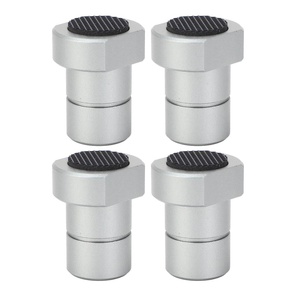 4 Pcs Bench Dog 20mm Aluminum Alloy Workbench Dog Stop with Non Slip Pad for MFT Table