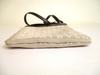 Authentic BVLGARI Logo Mania Beige Canvas Brown Leather Crossbody Bag Pouch #a888  Refurbished