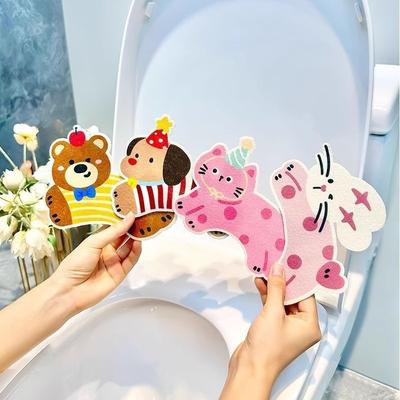 Moisture-proof Decorative Stickers, Self-adhesive Household Bathroom Deodorizing and Odor-removing, Fresh and Long-lasting Aroma Toilet Stickers