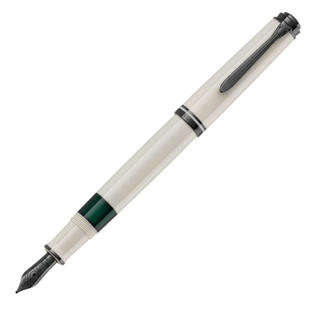 Pelikan Plnicí pero Pelikan F Fine Point Souveraine Teplá šedá M670 Limitovaný originální importovaný produkt