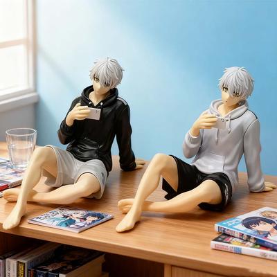 9cm Anime Blue Lock Nagi Seishiro Figure PVC Cute Table Doll Decoration Model Toys Kids Gift