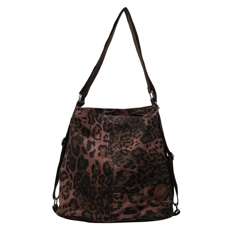 

Сумка-тоут с леопардовым принтом Женский дорожный рюкзак Сумка через плечо через плечо кофейный