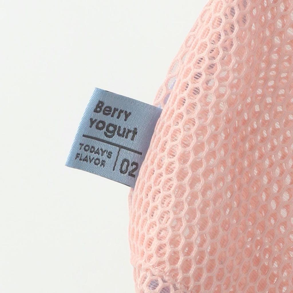 Shoulder Pouch Mesh Collection Berry Yogurt MSH-PO21-PK