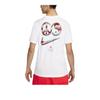 Sportswear Logo Print Crew Neck Short Sleeve T-Shirt Men Tops White DR8067-100