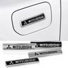 3D Metall Autoaufkleber Heckklappen Logo Sport Edition Emblem Abzeichen Aufkleber Für Mitsubishi 9 Ralliart X EX ASX Colt Outlander Pajero