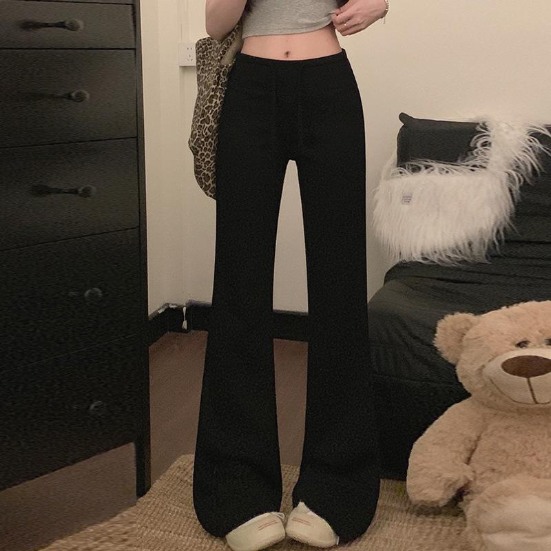 Maternity Spring/Summer Flare Knit Pants with Belly Support M