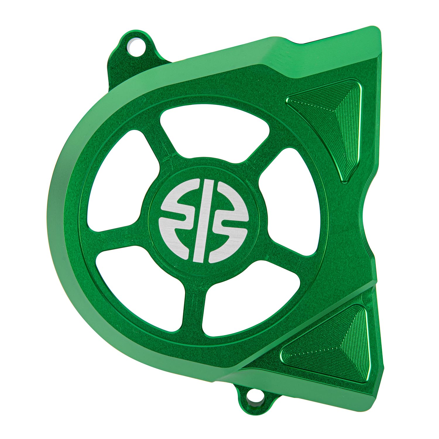 

Мотоцикл ЧПУ Алюминиевая Передняя Защита Цепи Крышка Звездочки Защита Двигателя Декорация Комплект Рамы для зелёный