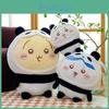 Chiikawa Panda Plush Toy Doll With Soft Pp Cotton Filling For Kids' Bedroom Decor