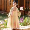 Anneyol Girls' Summer Chinese Style Hanfu Princess Dress