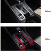 Red ABS Center Console Gear Shift Panel Frame Cover Trim Decoration Moulding For Honda Civic 10th Gen 2016-2021 Auto Car Accessories