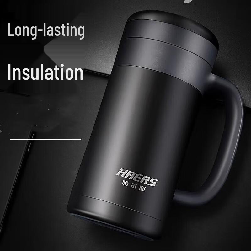 HAERS Vacuum Insulated Office Mug