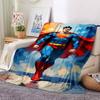 1pc Superman Flannel Throw Blanket Soft, Warm & Cozy for Couch, Bed, Office, and Travel Versatile All Season Gift, Christmas Present