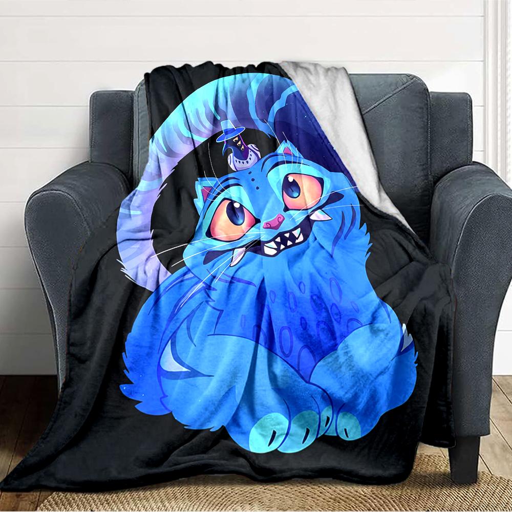 1pc KPop Demon Hunters24 Blanket, Gift, for Men and Women, Soft Blanket, Good for Sofa Bed Couch Travel, Lightweight Flannel Blanket