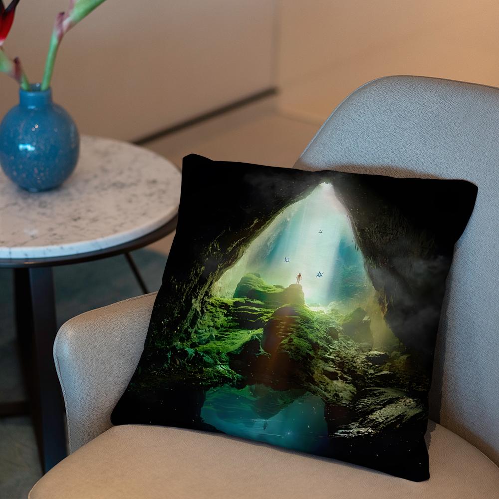 Popular Singer A-Alan Walker Cushion Cover 2-in-1 Reversible Plush Pillow Cover | Car/Sofa/Bed | Perfect Gift