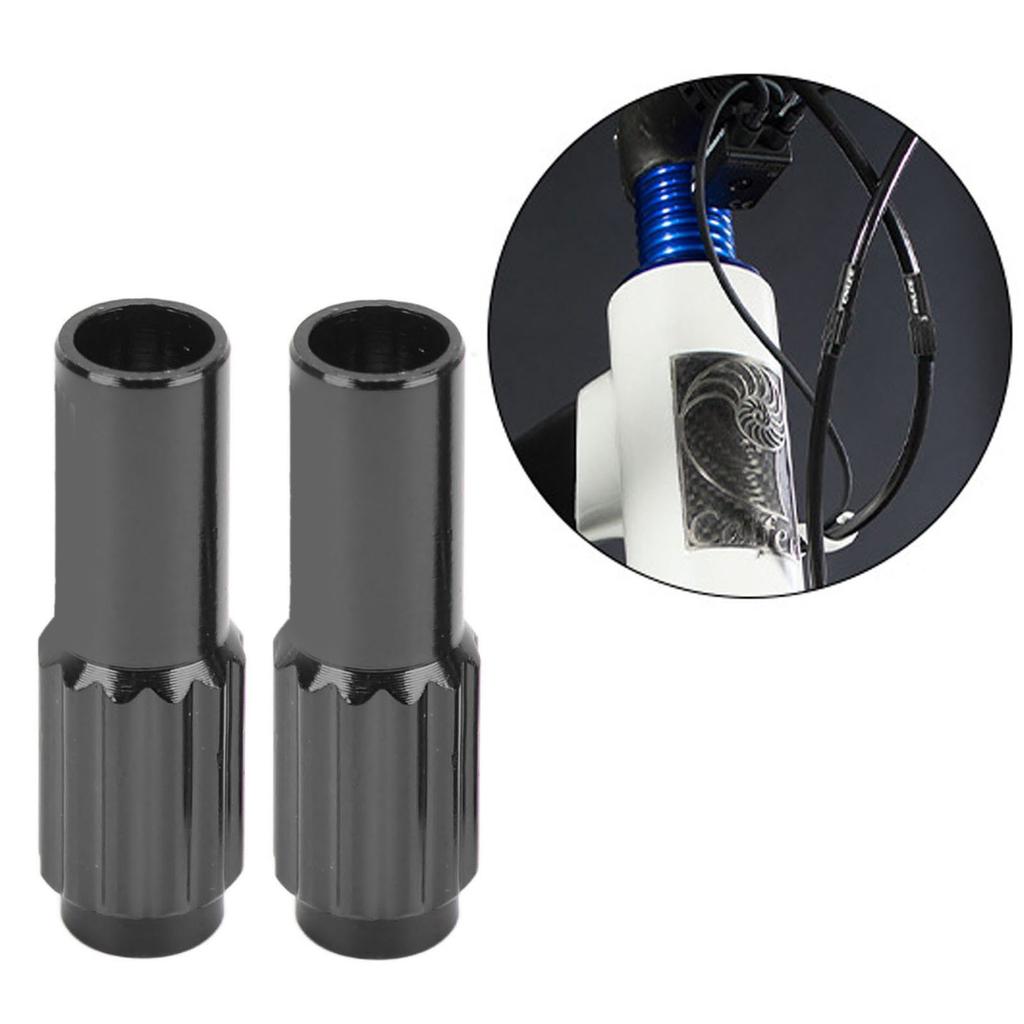 Brake Cable Adjuster Screw Aluminum Alloy Bike Cable Adjuster Barrel for Road Mountain Bike