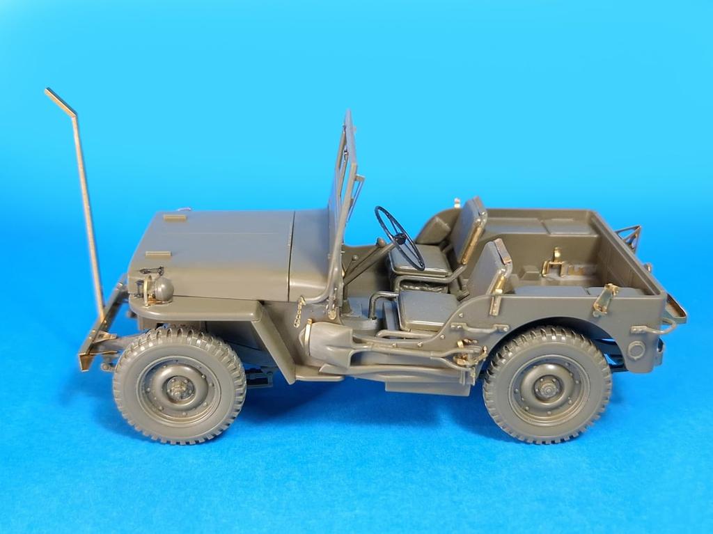 Passion Models Willys MB Etching 3D Detail Up Set Plastic Model Parts 1/35 U.S. (for Tamiya) P35-179 (Military Vehicles)