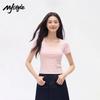 MJ STYLE Basic Short Sleeve T-Shirt