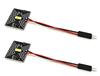 2 Pcs Panel 1 LED 12V W5W, T10, C5W, SV8.5, BA9S, T4W CANBUS 950lm White Strong Off-Road