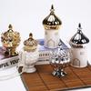 Figure Lips Ceramic Storage Jar Cotton Swab Box Jewelry Storage Jar Vintage Art Decorate Scented Candle Cup Home Decorations