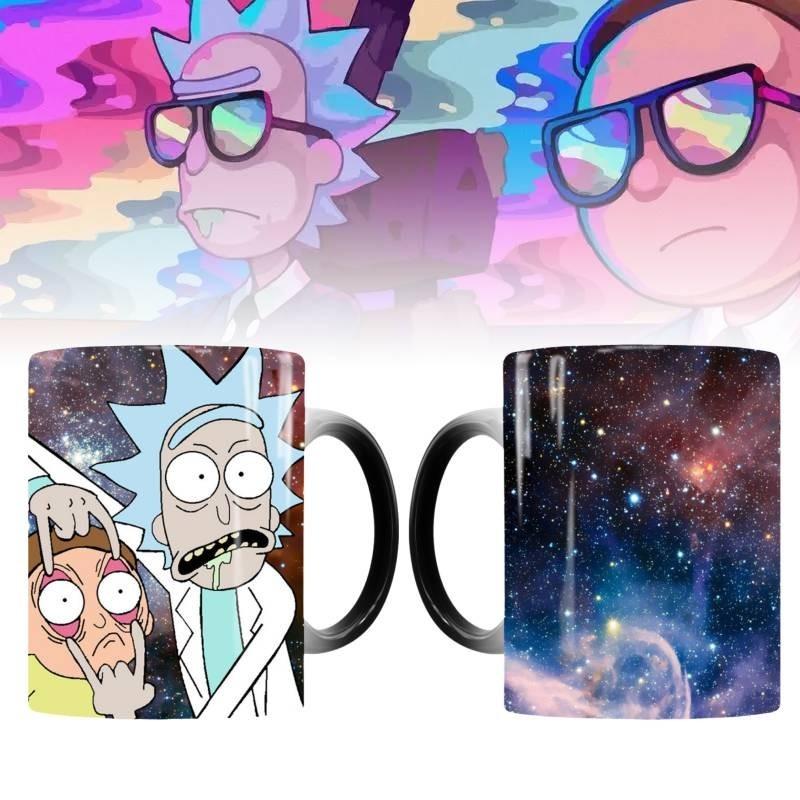 Tasse Farbwechsel Keramiktasse Kaffeetasse Exklusives Cartoon-Design