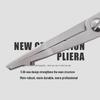 Stainless Steel Multi-function Fishing Pliers: Scissors, Hook Removal, PE Line Cutting, Hook Tying, Fish Control.