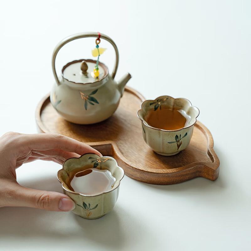 Light Luxury Chinese Ceramic Gongfu Tea Set