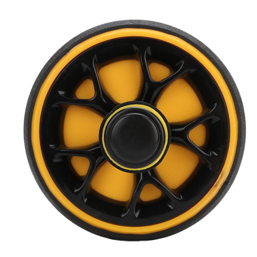 Abdomen Fitness Roller Household Detachable Handle Abdominal Exercise Equipment ToolYellow