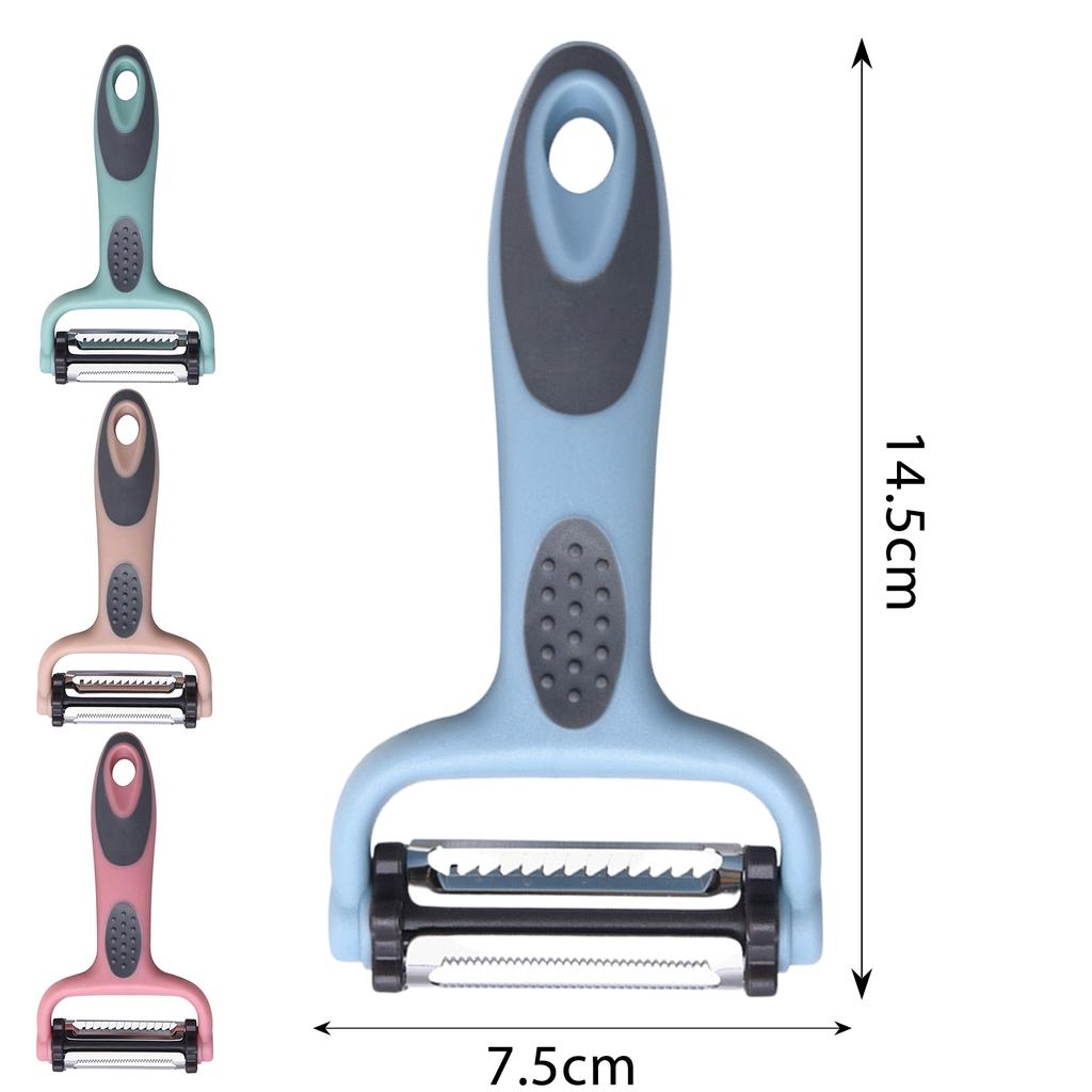 3-in-1 Schäler Reibe und Hobel Multifunktionale Gemüse- und Obstwerkzeuge