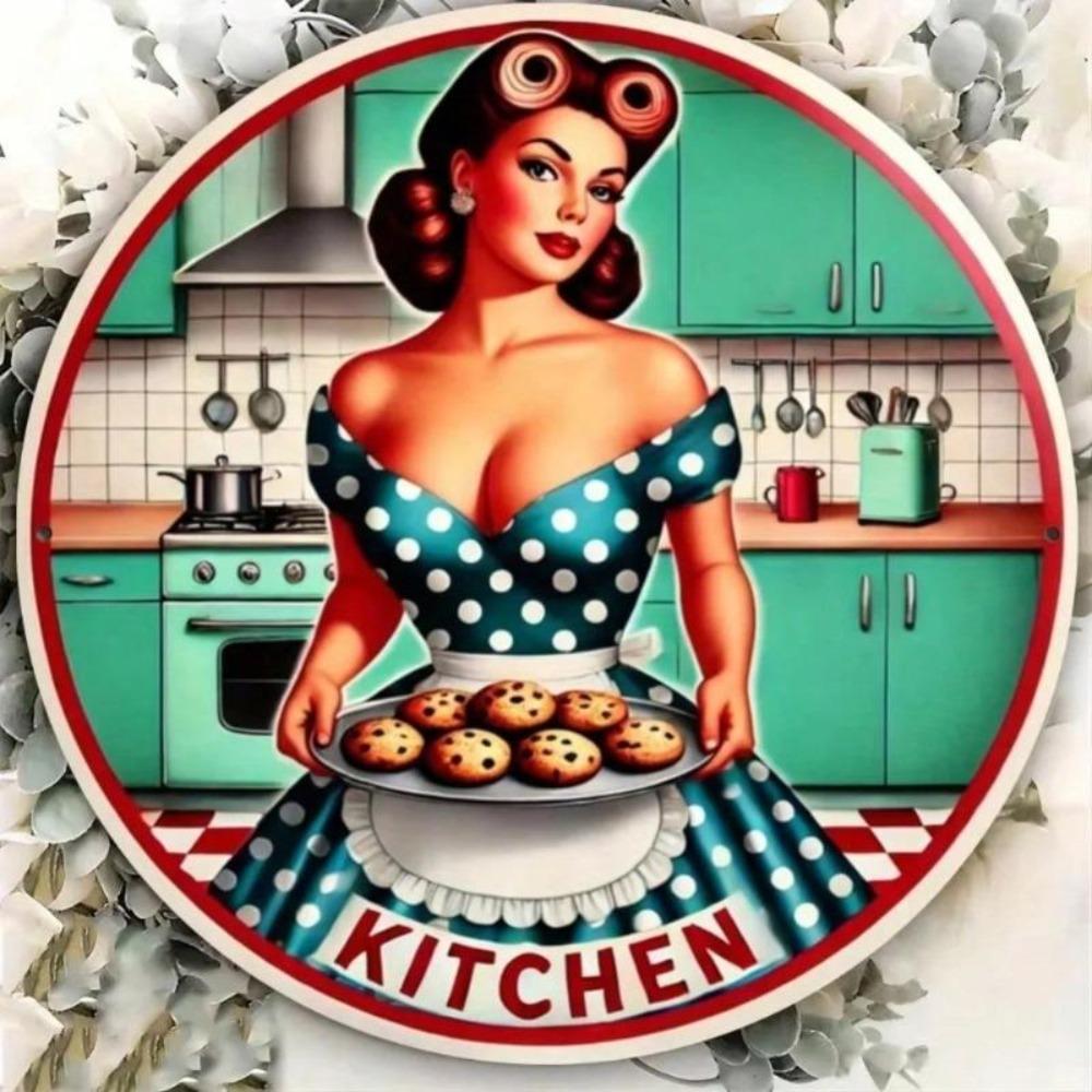 Metal Tin Sign Kitchen Decor Retro Restaurant Cafe Wall Art