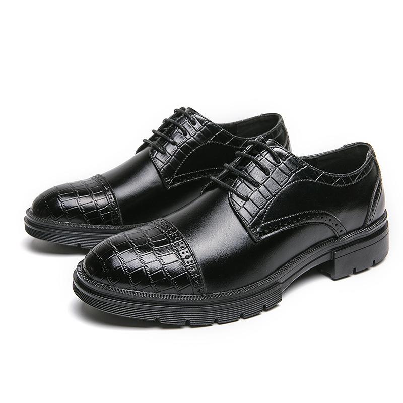 Herrenschuhe 46 große Größe neue Freizeitschuhe aus Leder Mode Britischer Stil Business-Anzugschuhe Trend Bräutigam Hochzeitsschuhe