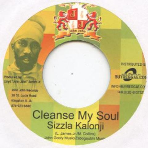 

7inch Record SIZZLA - Cleanse My Soul JJEU004 John John/Buyre 2012 Europe Reggae, Ska & Dub